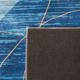 Safavieh Tacoma Tac836M Blue/Gold Rug.