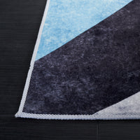 Safavieh Tacoma Tac837G Dark Grey/Turquoise Area Rug