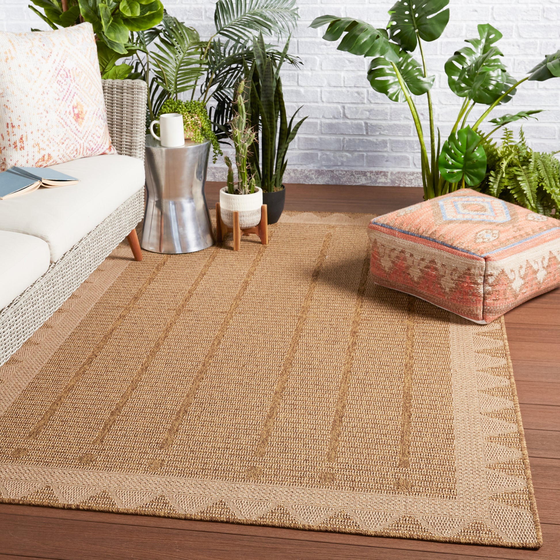 Jaipur Tahiti Akamai Tah04 Beige/Light Brown Area Rug