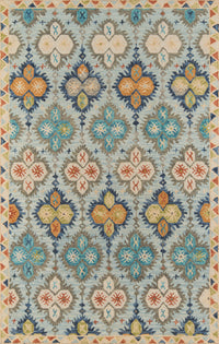 Momeni Tangier Tan17 Blue Area Rug