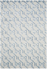 Safavieh Tibetan Tb831B Blue/Ivory Rug.