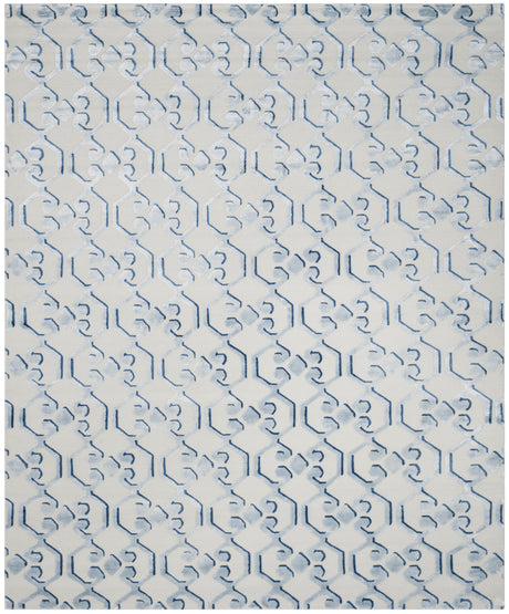 Safavieh Tibetan Tb831B Blue/Ivory Rug.