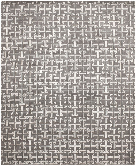 Safavieh Tibetan Tb832A Grey/Ivory Rug.