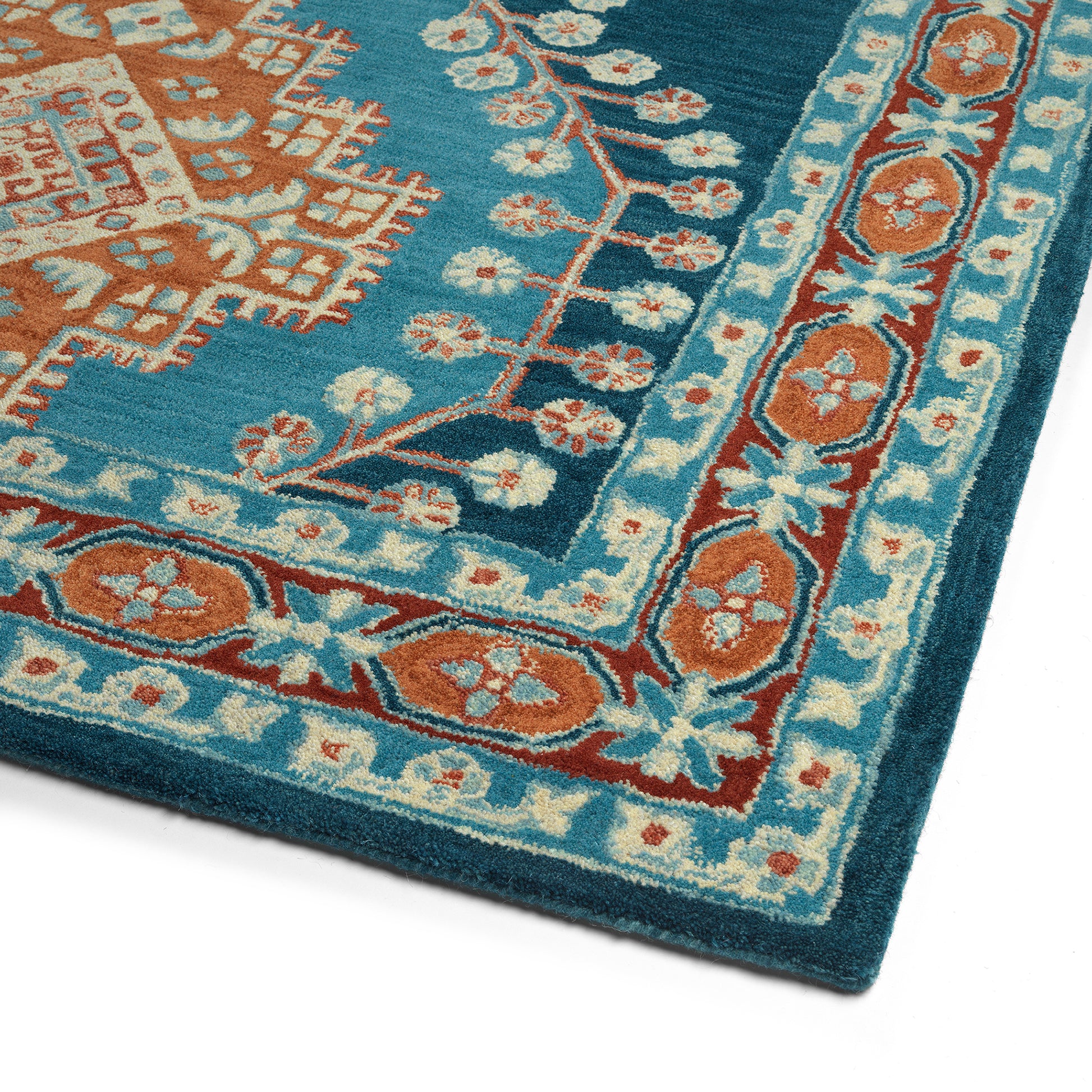 Kaleen Charlotte Tdc06-17 Blue Area Rug