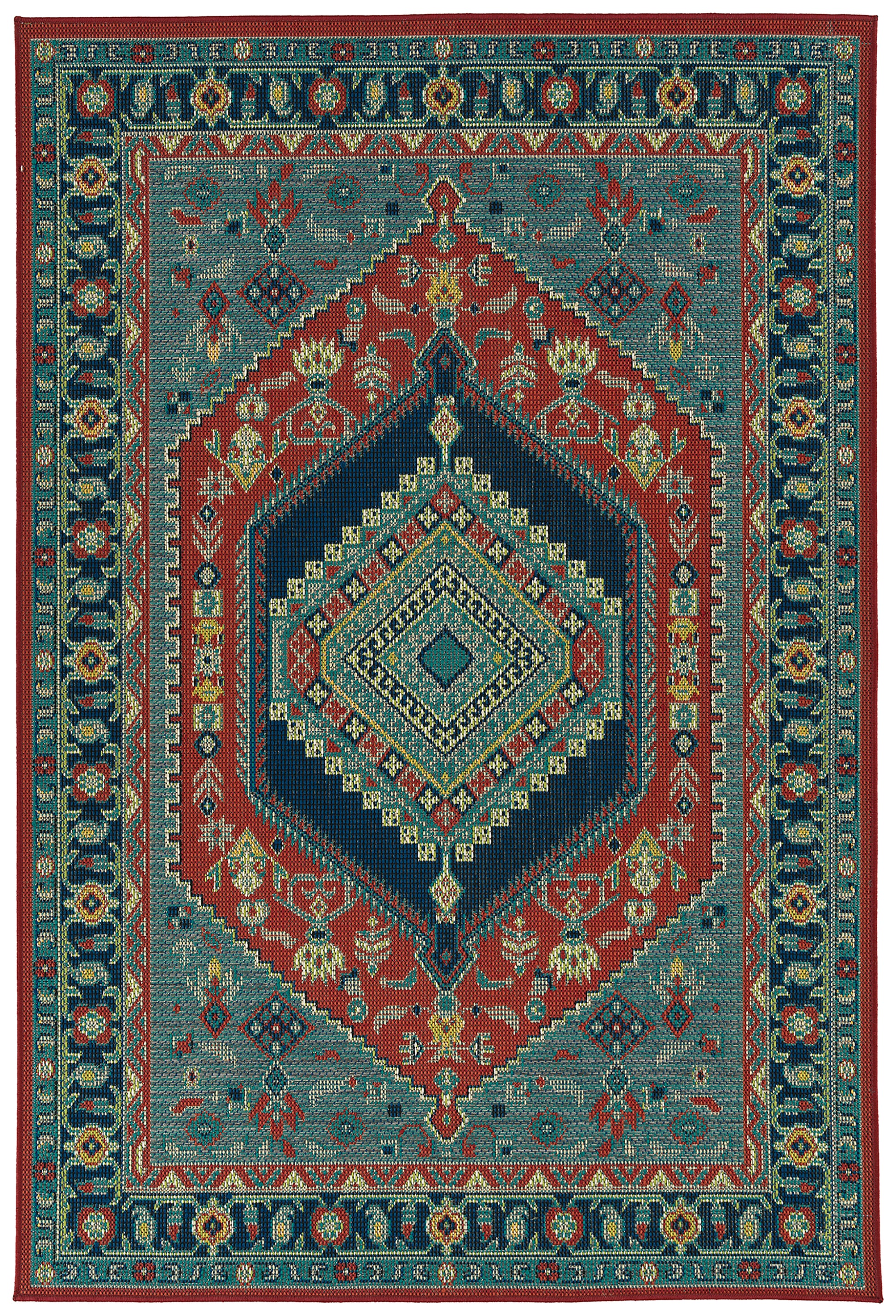 Kaleen Lee Boulevard Tdl01-25 Red Area Rug