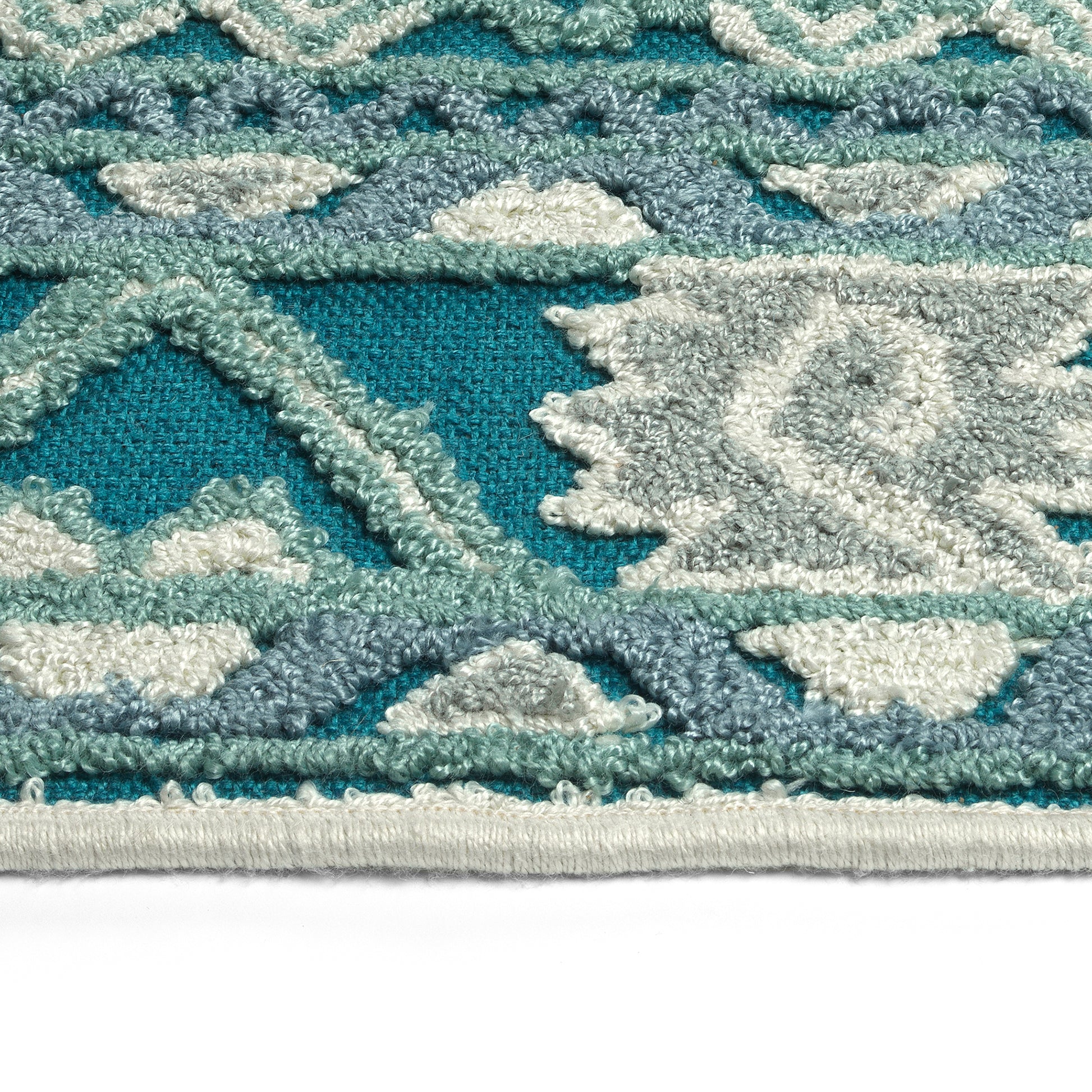 Kaleen Warwick Tdw03-91 Teal Area Rug