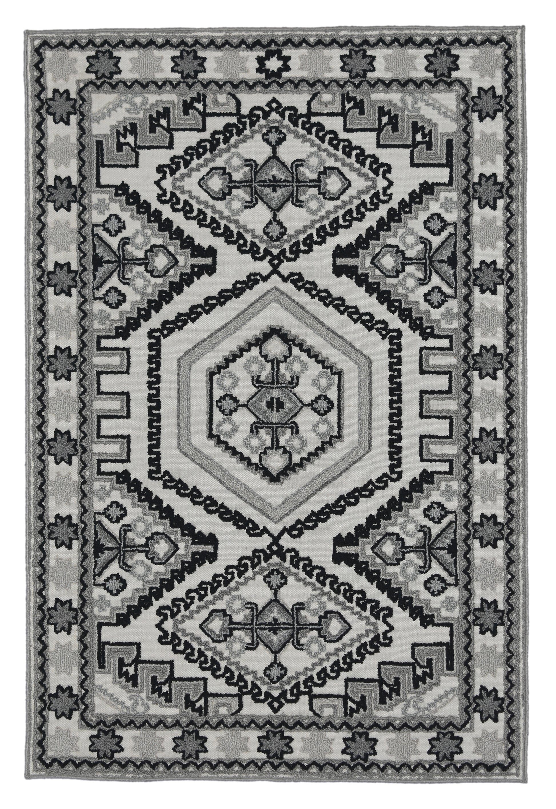 Kaleen Warwick Tdw08-02 Black Area Rug