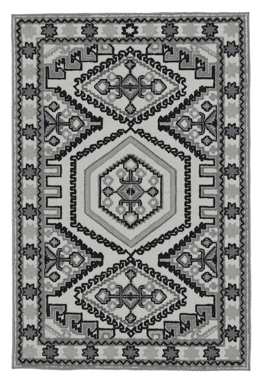 Kaleen Warwick Tdw08-02 Black Area Rug