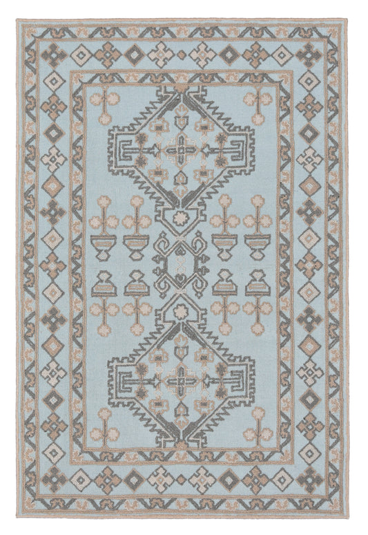 Kaleen Warwick Tdw09-61 Robins Egg Area Rug