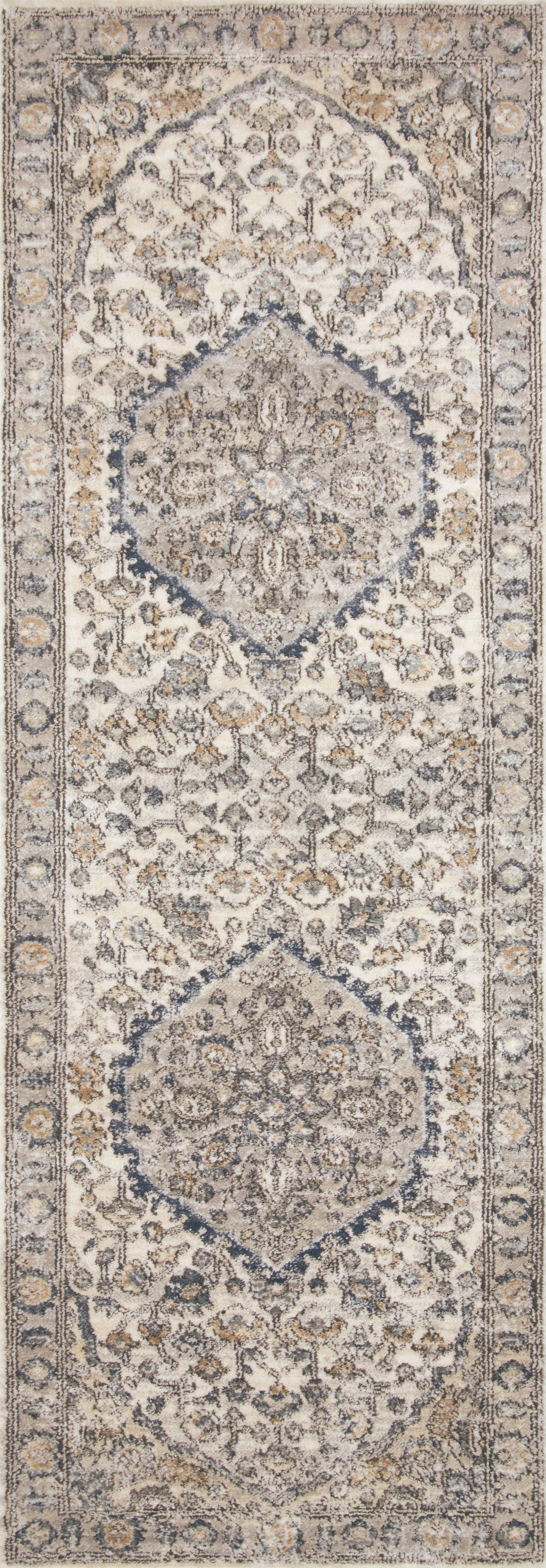 Loloi Teagan Tea-01 Natural/Lt. Grey Area Rug