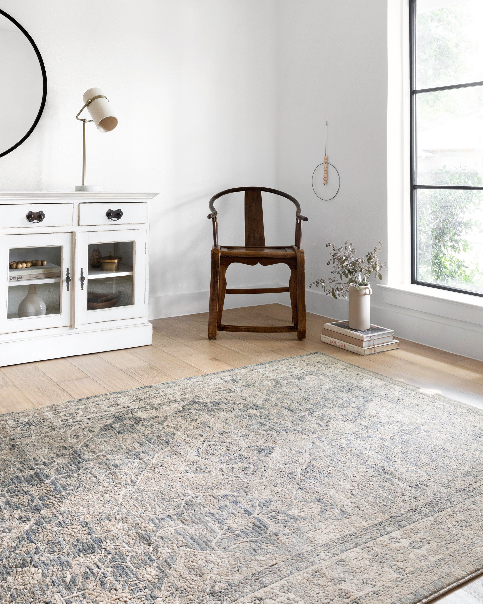 Loloi Teagan Tea-04 Sky/Natural Area Rug