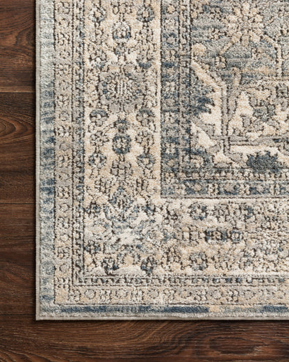 Loloi Teagan Tea-04 Sky/Natural Area Rug