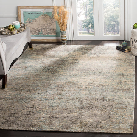 Safavieh Tiffany Tfn624G Grey/Silver Rug.