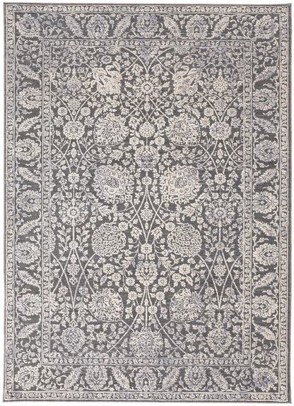 Feizy Thackery 39Cwf Gray/Ivory Area Rug