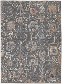 Feizy Thackery 39D0F Gray/Tan Area Rug