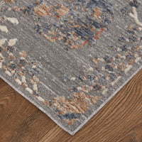 Feizy Thackery 39D0F Gray/Tan Area Rug