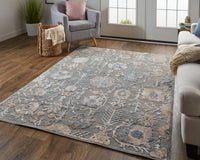 Feizy Thackery 39D0F Gray/Tan Area Rug