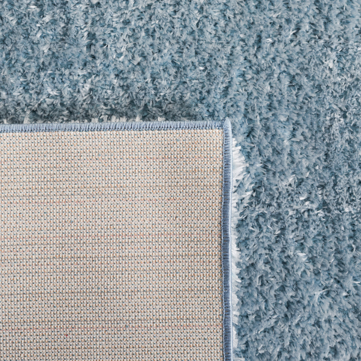 Safavieh Tahoe Shag Tho670M Blue Rug.