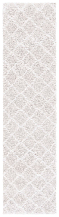 Safavieh Tahoe Shag Tho675G Silver/White Area Rug