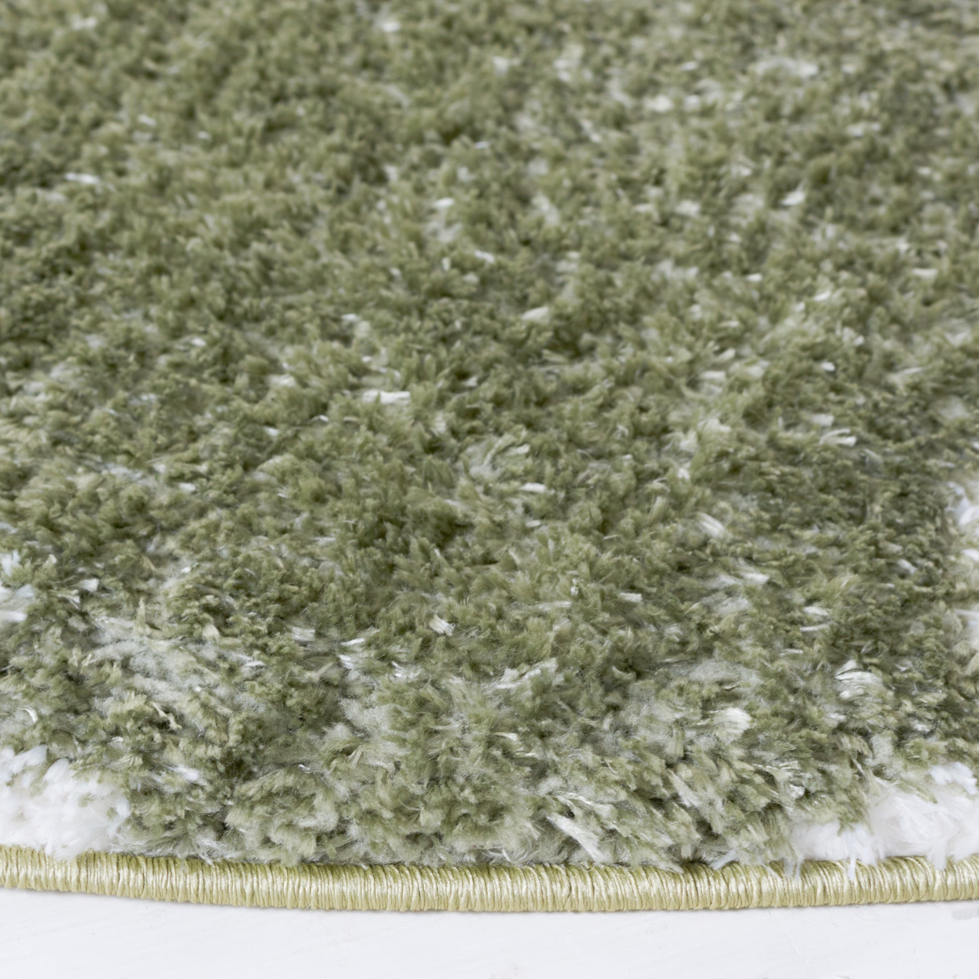 Safavieh Tahoe Shag Tho675W Sage/White Area Rug