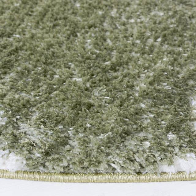Safavieh Tahoe Shag Tho675W Sage/White Rug.