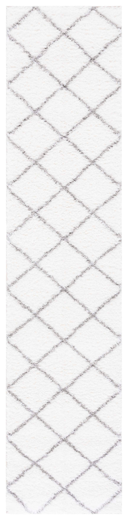 Safavieh Tahoe Shag Tho676A White/Grey Area Rug