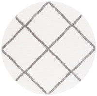 Safavieh Tahoe Shag Tho676A White/Grey Area Rug