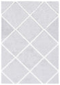 Safavieh Tahoe Shag Tho676F Light Grey/White Rug.