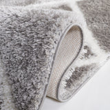 Safavieh Tahoe Shag Tho676G Grey/White Rug.