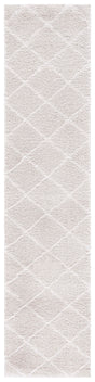 Safavieh Tahoe Shag Tho676H Silver/White Rug.