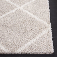 Safavieh Tahoe Shag Tho676H Silver/White Area Rug