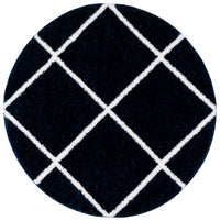 Safavieh Tahoe Shag Tho676N Navy/White Area Rug