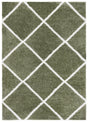 Safavieh Tahoe Shag Tho676W Sage/White Rug.