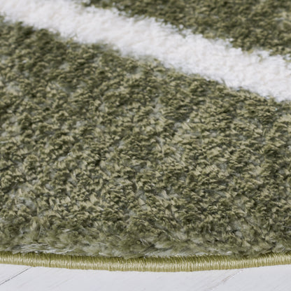 Safavieh Tahoe Shag Tho676W Sage/White Area Rug