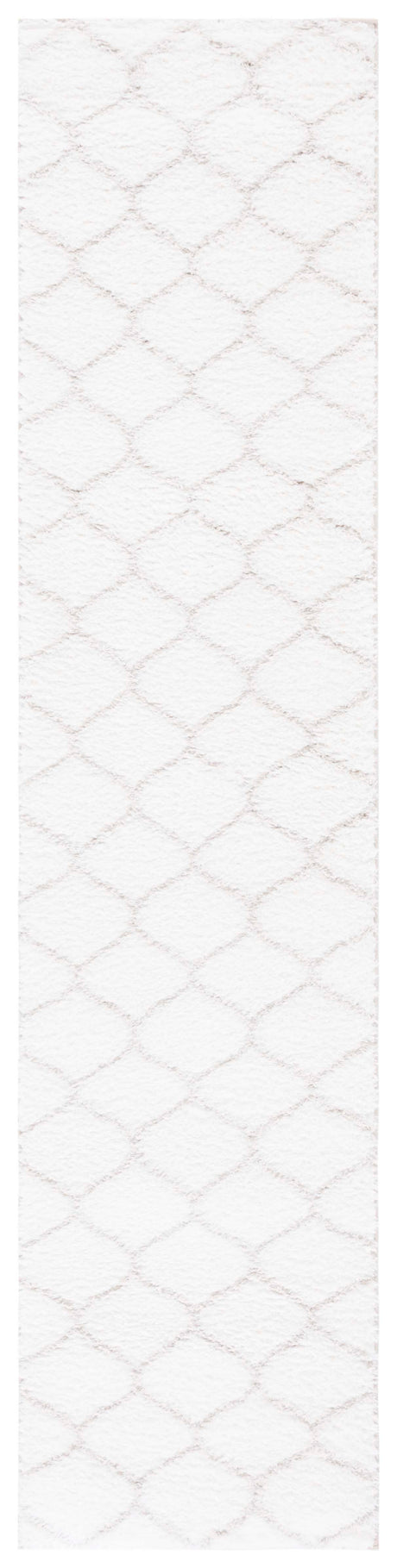 Safavieh Tahoe Shag Tho677A White/Silver Rug.