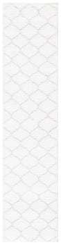 Safavieh Tahoe Shag Tho677A White/Silver Rug.