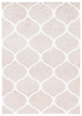 Safavieh Tahoe Shag Tho677B Beige/White Rug.