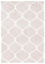 Safavieh Tahoe Shag Tho677B Beige/White Rug.