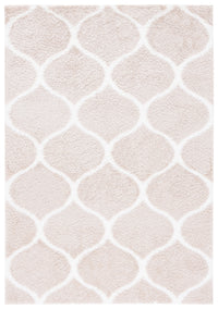 Safavieh Tahoe Shag Tho677B Beige/White Area Rug