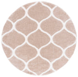 Safavieh Tahoe Shag Tho677B Beige/White Rug.