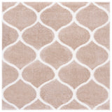 Safavieh Tahoe Shag Tho677B Beige/White Rug.