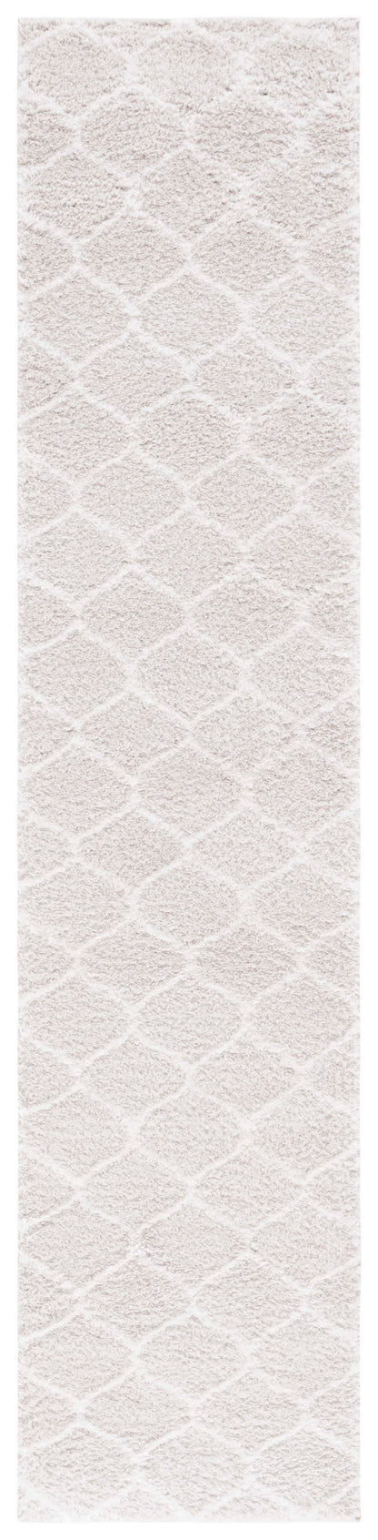 Safavieh Tahoe Shag Tho677G Silver/White Area Rug