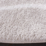 Safavieh Tahoe Shag Tho677G Silver/White Rug.