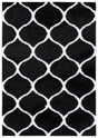 Safavieh Tahoe Shag Tho677Z Black/White Rug.
