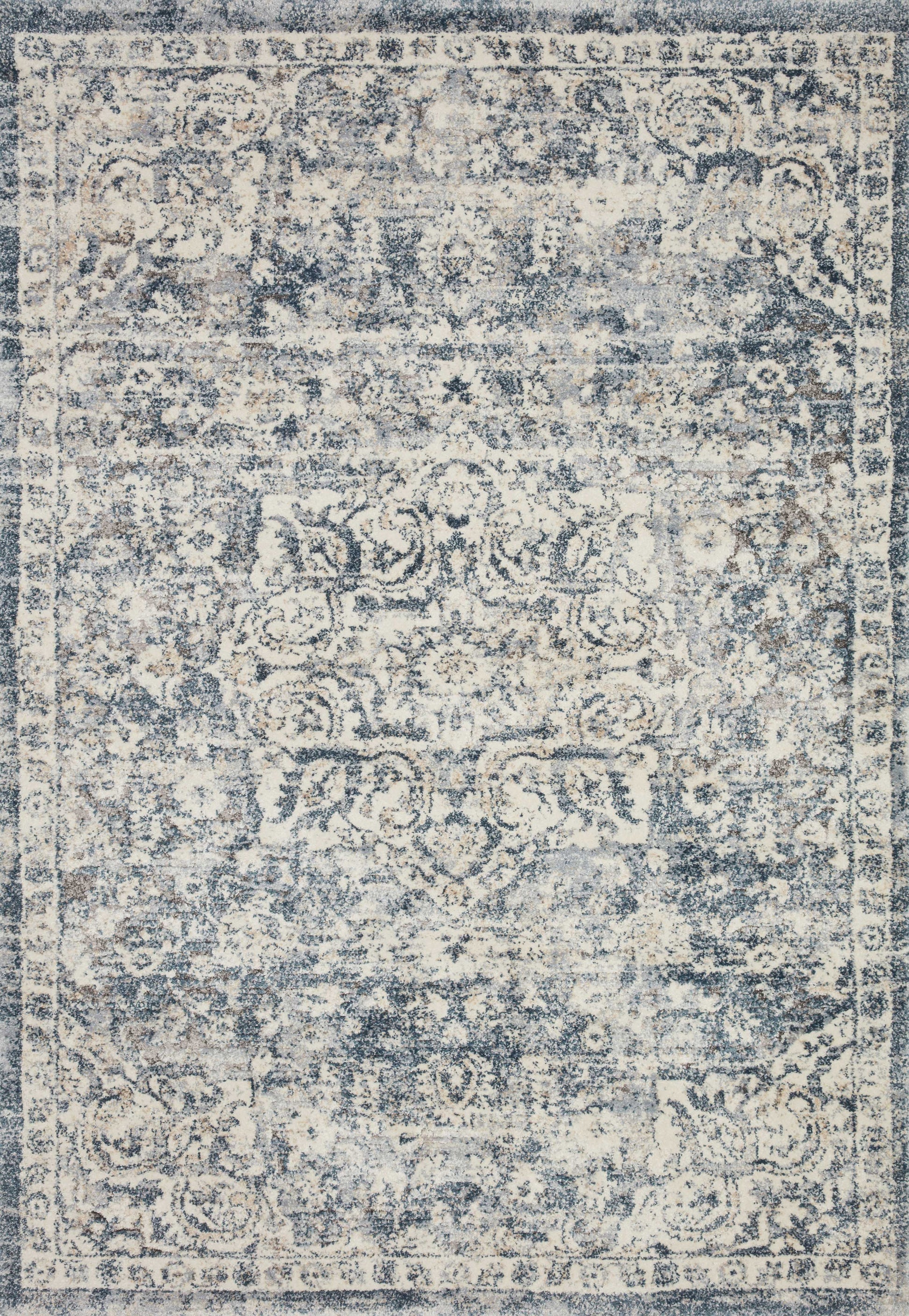 Loloi Theory Thy-02 Ivory/Blue Area Rug