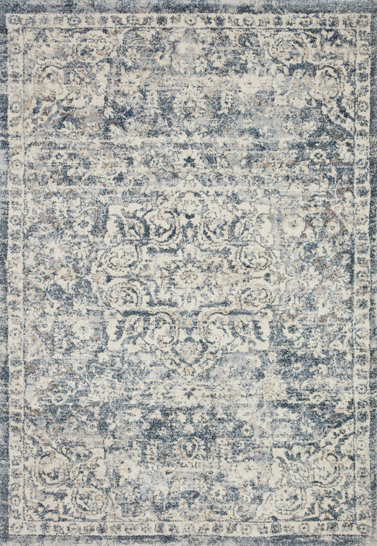 Loloi Theory Thy-02 Ivory/Blue Area Rug