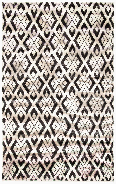 Safavieh Tibetan Tib606A Ivory/Black Area Rug