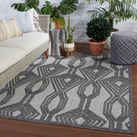 Jaipur Tajiri By Nikki Chu Adana Tnc05 Dark Gray/Silver Area Rug