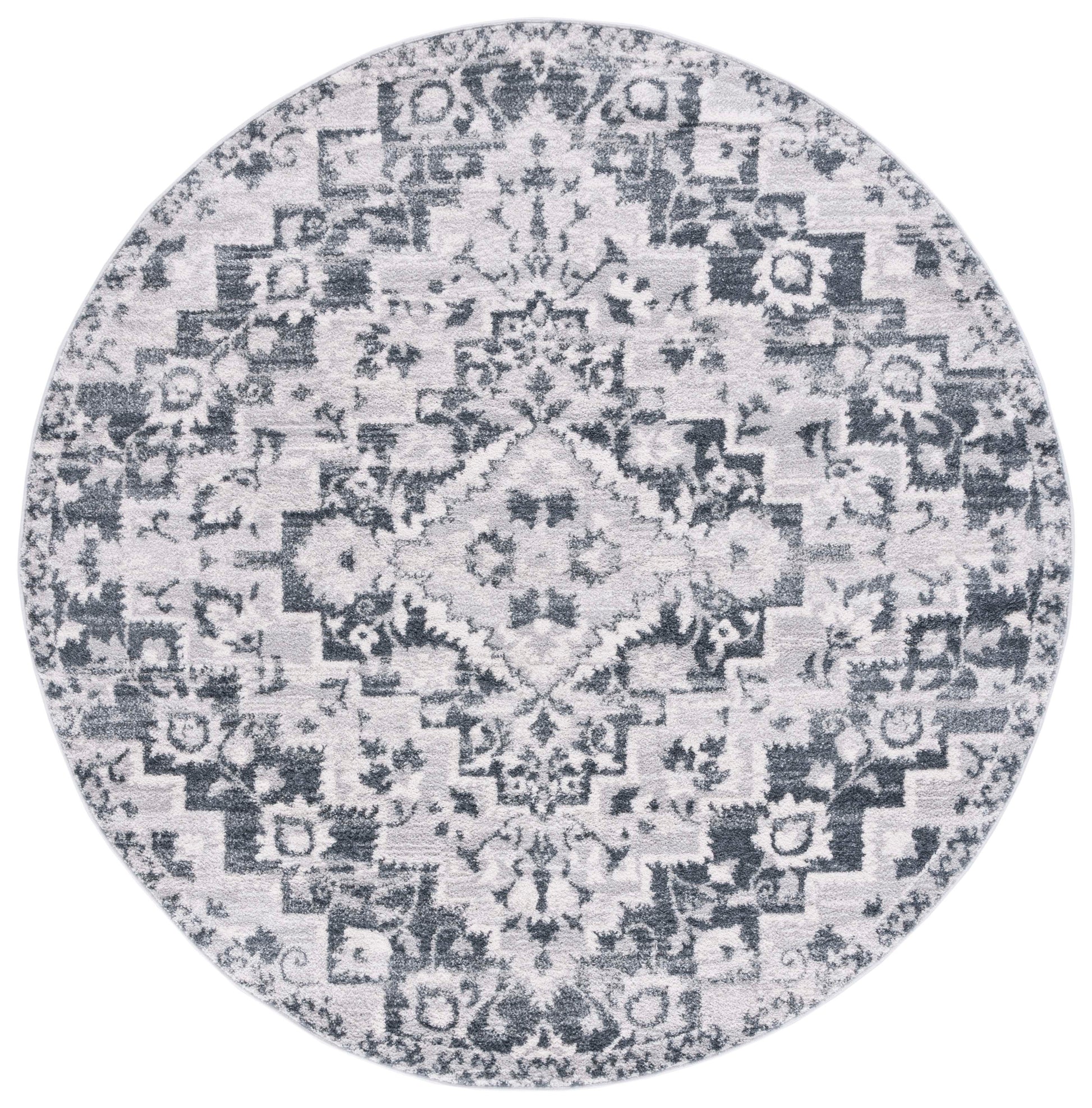 Safavieh Toscana Tos650F Grey/Ivory Area Rug