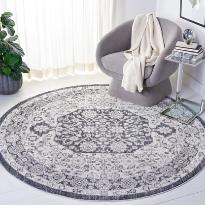 Safavieh Toscana Tos652A Ivory/Dark Grey Area Rug